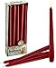 BOLSIUS Long Household Red Taper Candles - 10-inch Unscented Premium Quality Wax - 7.5 Hour Long Burning Dripless Candles Bulk Pack of 10 for Home Decor, Wedding, Parties and Special Occasions primary