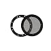 Goldwood Snap On 4" Subwoofer Grille Steel Mesh Speaker Woofer Grill Black (SG-M4) primary