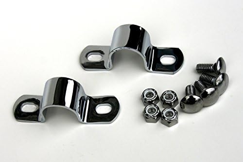 Chrome Fender Mounting Bracket Kit for Harley, Bobber, Vintage, Retro, Custom
