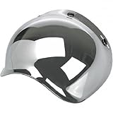 Biltwell Inc. Helmet Bubble Shield - Chrome Mirror BV-CHR-00-SD