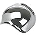 Biltwell Inc. Helmet Bubble Shield - Chrome Mirror BV-CHR-00-SD