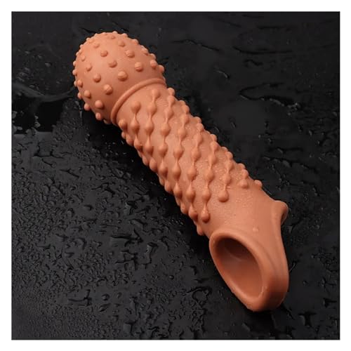 Reusable Condom for Sexual Pleasure Hard Rough Big Condom Penis Sleeve  Extender for Men Delay Ejaculation in Saudi Arabia