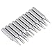 NYKKOLA 10Pcs Soldering Iron Tips Kit 900M-T Replacement Tips for Hakko Soldering Station Tool 900M 936 937 907