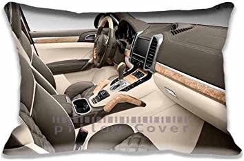 Popular Cars Throw Pillow Covers -Pillowcase with Interior Porsche Cayenne Vantage for Living Room Decoration