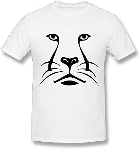 Honhgdfea Men's Tiger Unique T-shirt Tee 4XL White
