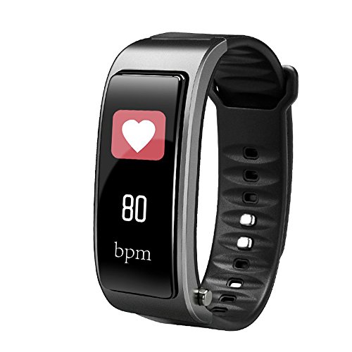 Sunward 0.96 Color Bluetooth Screen Smart Watch Touchable Sleep Monitor Call Pedometer Heart Rate Compatible iOS/Android (Black) - Thumbnail 3