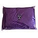 WELLSEM Aerial Yoga Hammock 5.5 Yards Aerial Pilates Silk Yoga Swing Set Include Carabiner,Daisy Chain, Pose Guide (Violet)