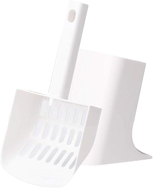 cat litter scoop with stand