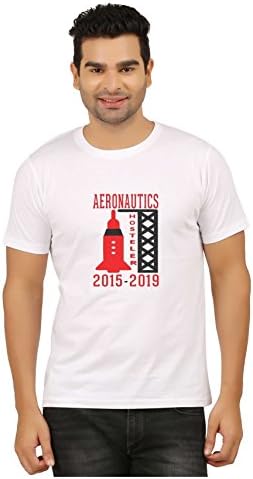 Hosteler 2015 Aeronautical Engineering Printed T-Shirt - Small