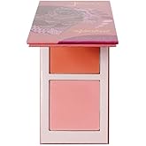 Juvia's Place Blushed Duo Blush - Two Tone Pigmented Buildable Pressed Mineral Powder - Rosy Natural Cheeks Matte Fresh Finish for All Skin Color -Volume2