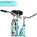 ENSTVER Urban Lady Beach Cruiser Bicycle (Teal Blue w/Black Seat/Grips, 26″ / 1-Speed)thumb 3