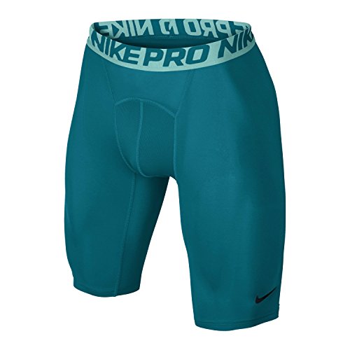 Men's Nike Pro Cool Shorts (SM x 9, Blustery/Light Aqua/Black)