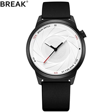 Grass 135 Break Photographer Series Unique Camera Style Stainless Strap Men Women Casual Fashion Sport Quartz Modern Gift Wrist Watches