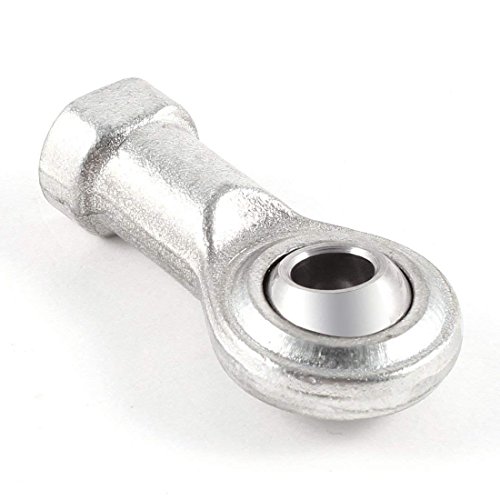 XMHF M8 Female Thread Rod End Bearing 8mm Inner Diameter, 1" Width, 0.32 Metal 2pcs
