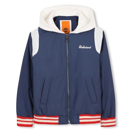 Timberland Chaqueta con capucha para niño, azul, 4 años