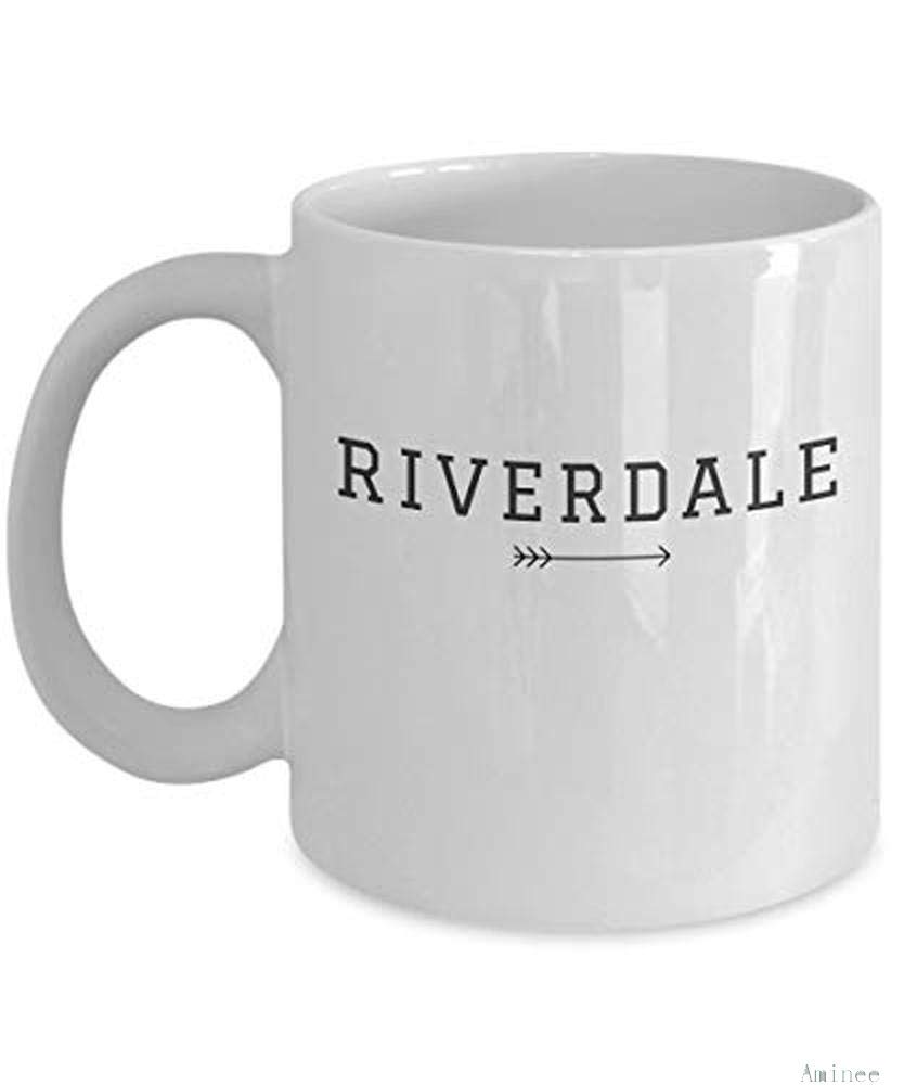 Coffee Mug 11oz-Coffee k Reusable Cups Riverdale Cup (White) River Dale Archie Comic Pop Cole Sprouse Accessories Merchandise Shirt Sticker Decal Art Decor Items Best Mug Gifts