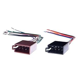Amazon.com: Universal Female ISO Radio Wire Wiring Harness Adapter