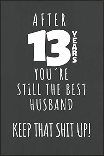 anniversary gifts 13 years for him