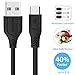 SOMOSTEL Short USB Type C Cable 3A Fast Charging, (4Pack 1ft) USB C to USB A Quick Charger Cord Compatible with Samsung Galaxy S10 S10E S9 S8 Plus Note 10 9 8,Moto G7,LG G8 G7,Google Pixel,Power Bank