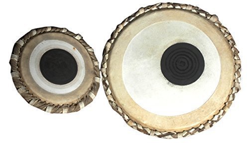 Handmade Steel Tabla Drum Set By Best Indian Professionals with Base N Cover