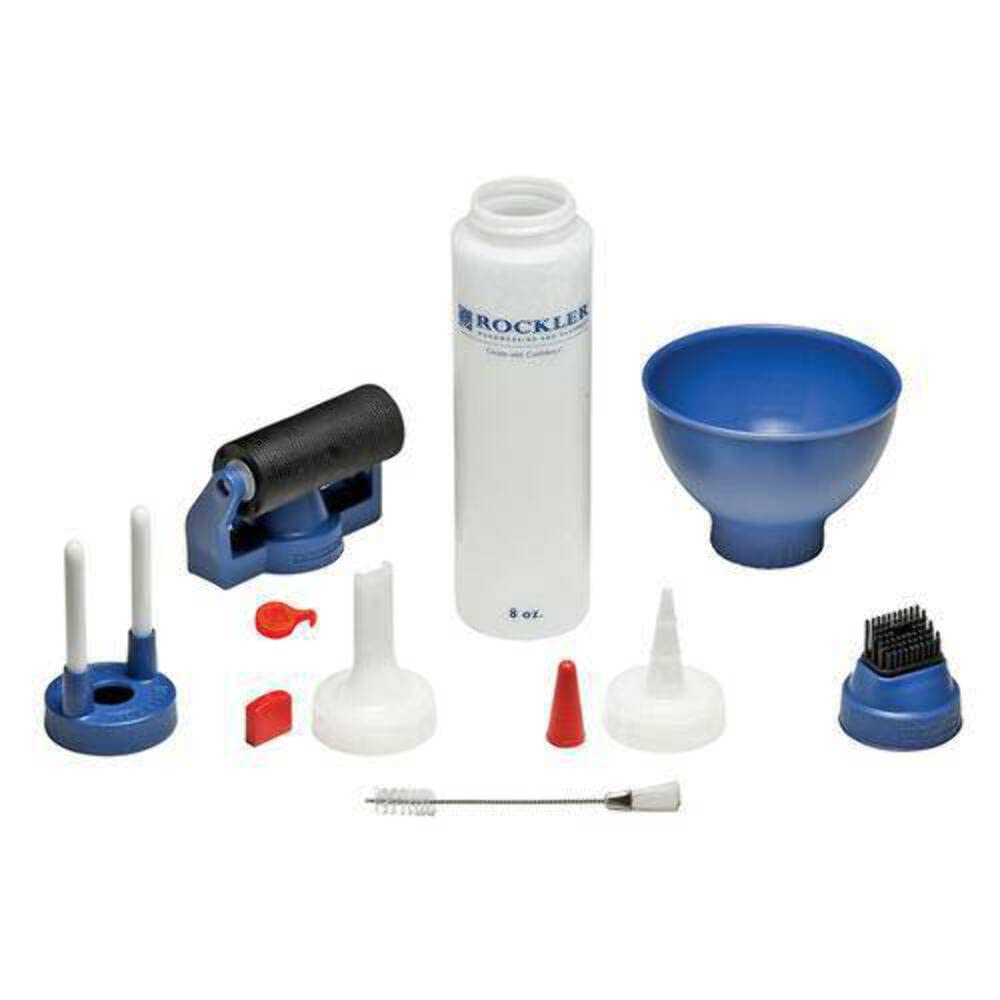 Rockler 458708 Glue Application Set 8pce 8pce, Black