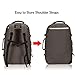 Hynes Eagle Travel Backpack 40L Flight Approved Carry on Backpack Khaki 2017