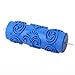 Blue 15cm Wall Decoration Empaistic Flower Pattern Painting Roller for Decoration Machine