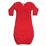 The Laughing Giraffe Unisex Long Sleeve Cotton Baby Gown