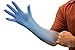 X3 Industrial Blue Nitrile Gloves, Box of 200, 3 Mil, Size Medium, Latex Free, Powder Free, Textured, Disposable, Non-Sterile, Food Safe, X3D44100BX