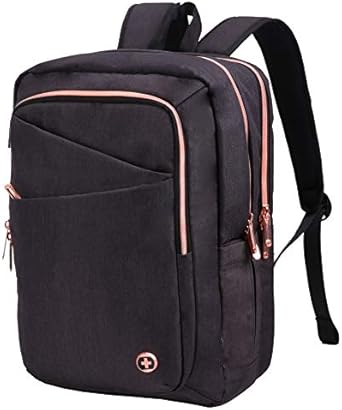 black and gold backpack women's