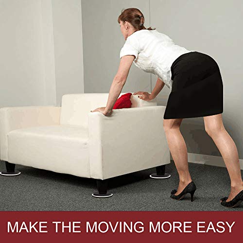 Furniture Sliders , 20pcs3 1/2” Furniture Sliders for Carpet