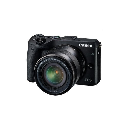 Canon EOS M3 with 18-55mm f/3.5-5.6 IS STM Lens (Black) - International Version (No Warranty)