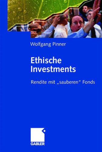 Buy Ethische Investments Rendite Mit Sauberen Fonds Book Online