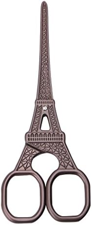 Richi Antique Vintage Eiffel Tower Shape Scissors 5.51 x 2.05 Inch (Bronze)
