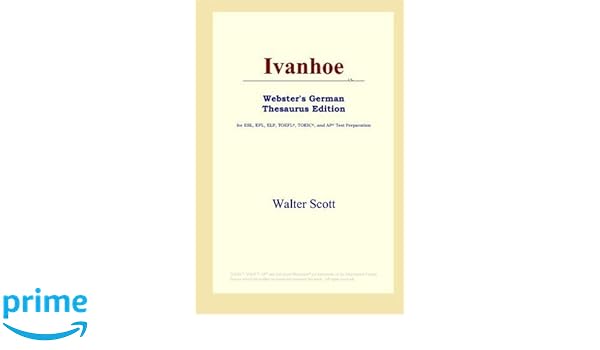 Amazon Com Ivanhoe Webster S German Thesaurus Edition