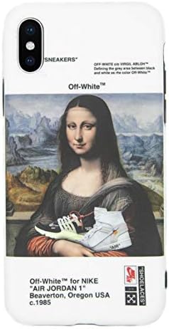 Mona Lisa x Sneakerhead Logo Protective Premium Hard Case for Apple iPhone (iPhone 7+/8+)