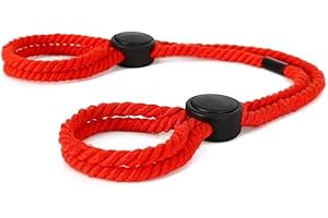 ZhxshwHdd Body Chains For Women Men,Rope Bracelet Ankle Black Adjustable Red Handmade Handcuffs Bracelet Anklet Simple For Women Men Jewelry