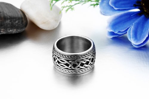 JewelryWe Edelstahl-Ring – Bild 5