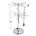Polmart Medium Duty Adjustable 2-Tier Countertop Spinner Display Stand, with Adjustable Tiers