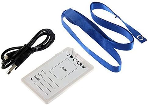 ID Work Card Mini Spy Hidden Camera Video Recorder Surveillance Camcorder 8GB
