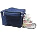 Meal Prep Lunch Bag With 3 Removable BPA Free Food Containers By Pack Ahead (Blue)