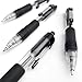 WERLIKEZ-Grip Mini Retractable Ballpoint Pen - Pack of 8 - Black