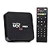 [Mega1Comp Exclusive] MXQ Pro HDTV Box UHD 1080P HD up to 4K Android OS 64 Bit Amlogic Quad Core HDMI WiFi Internet Browser Games Google Play with Mini Wireless Keyboard