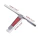Yosoo 3in1 Smoking Rosewood+Stainless Steel Tobacco Pipe Cleaning Reamers Pipe Scraper Nozzle Cleaner Tamper Tool