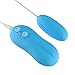 Egg Bullet with 10 Speed Patterns, Light Blue for Women Or Couples