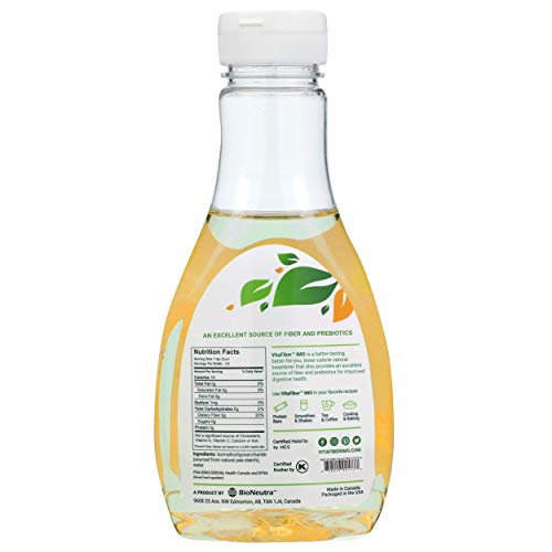 VitaFiber IMO Small Syrup - Sweet Prebiotic Fiber - Lower Calorie Sugar Alternative - 14.9 fl oz