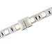 LightingWill 10pcs Pack Strip to Strip Unwired Gapless Solderless Snap Down 2 Conductor LED Strip Connector for 10mm Wide 5050 5630 Single Color Flex LED Strips