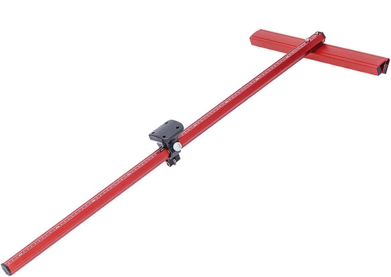 TOPWAY Manual Tile Cutter 90CM Aluminium T Shape Glass Ceramic Tile Cutting Tool with 22mm Alloy Blade Wheel, for Precision Cutting Porcelain Tiles Glass 347252