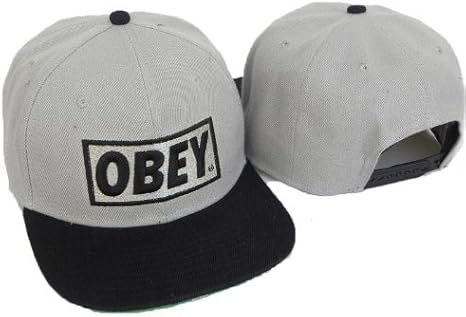grey obey cap