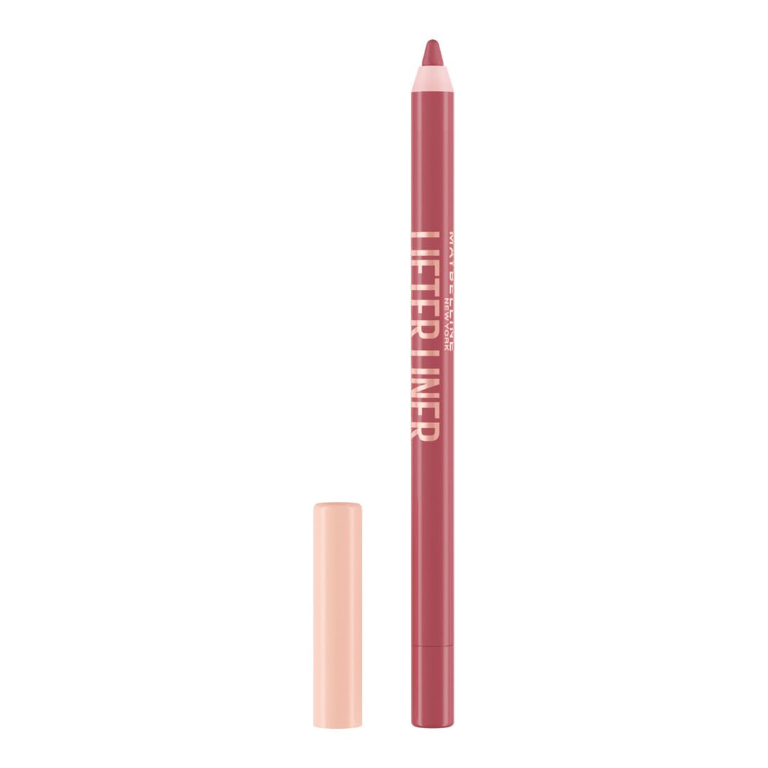 Maybelline New York Lifter Liner Lip Liner, Long-Lasting Creamy Colour, Smooth Application and Comfortable Feel, With Hyaluronic Acid and Jojoba Oil, Available in 10 Shades, Shade: Fine Line